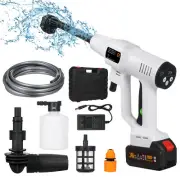 Cordless Washer Electric Pressure Washer with 15000mAh Rechargeable N5Y0 R9U6