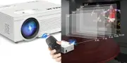 1080P Full HD Mini Portable Projector Home Theater Cinema Movie HDMI USB Video