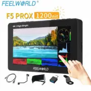 Feelworld F5 PROX 5.5" 4K 1200nit Touch-Screen DSLR Camera Field Monitor IPS 3D