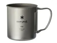 在飛比找樂天市場購物網優惠-├登山樂┤日本Snow Peak SP鈦金屬單層杯-450 