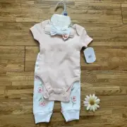 NWT Kyle & Deena Baby Girls 3-pc. Floral