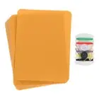 16Pcs Iron on Patches with Sewing Kit 4.9"x3.7" Patches for Clothes Orange