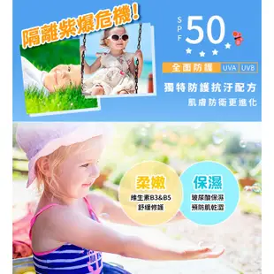 Hallmark合瑪克 童話樂園 舒膚全護防曬凝乳SPF50 50ml【新高橋藥局】