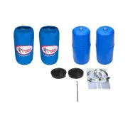 Airbag Man 30mm Lift Air Helper Kit High Pressure Rear for NISSAN NAVARA D23