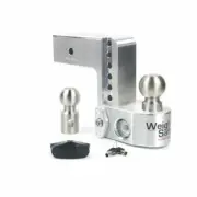 Weigh Safe Hitches WS6-3 Adjustable 6" Drop Hitch Ball Mount; 3" Shaft