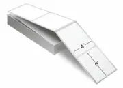 4" x 6" Fanfold Thermal/Direct Thermal Shipping Labels for Zebra Rollo Printers
