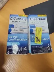 Clearblue Digital and Rapid Pregnancy Test - Total of 8 tests