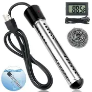 Immersion Water Heater Electric, 2000W Portable Hot Water Heater with 304 S S...