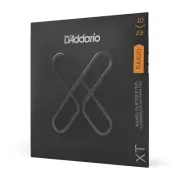 D'Addario XTJ1023 XT Medium Nickel Plated Steel 5-String Banjo Strings (10-23...