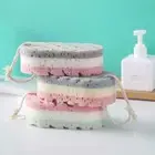 Sponge Bath Ball Shower Rub Exfoliation Massage Brush Bathroom AccessoriesB###