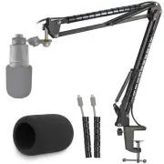 AT2020 Microphone Stand with Pop Filter Compatible with Audio-Technica AT2020...