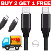 20cm Type C To Type C Usb C To Usb C Charging Cable Data Cord Short Small
