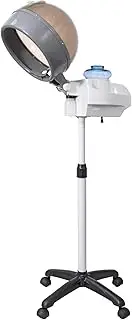 FXNFXLA Hair Steamer for Deep Conditioning, Standing Hooded Dryer with Mechanical Button and Knob Timing, Make Hair Shiny, for Salon and Home Use
