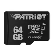 PATRIOT MEMORY 64GB LX Series UHS-I microSDXC Memory Card (PSF64GMDC10)