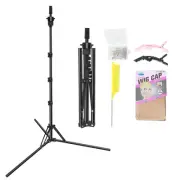 LNASI Mannequin Head Stand, Upgrade Foldable Wig Stand Tripod for Cosmetology...