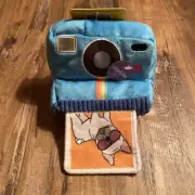 Woof & Whiskers Plush Dog Toy - Polaroid Camera 90’s Throw Back Series New