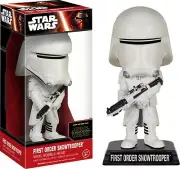 Star Wars VII First Order Snowtrooper Wacky Wobbler Bobble-Head Figure NEW Funko