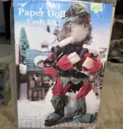 Design Works Crafts Paper Doll Kit Elf Pixie #405 Christmas
