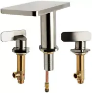 ALFI brand AB1884 1.2 GPM Widespread Bathroom Faucet - Nickel