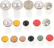 Baluue 16 Pack Toe Separators for Women Silicone Toe Spacers for Nail Polish Decorative Design
