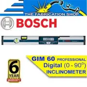 Bosch Digital Inclinometer Level Spirit Electronic Measurer, GIM 60, 0601076700