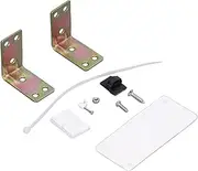 ViaGasaFamido Garage Gate Controller Assembly Tool Location Kit Universal Substitute Mounting Bracket Mounting Accessories Alloyed Steel for Wired Garage Door Controller