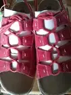 New (10M) Earth Origins SASSY Red Suede Sandal, Women's