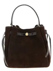 [Tory Burch] Tory Burch-Romy Borse A Mano Marrone-Donna OS