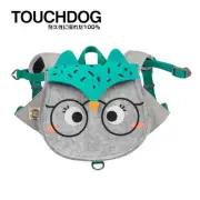 Touchdog Forest and Friends Dog Backpack Owl - L