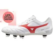 MIZUNO Waitangi II CL R1GA2401 60 White/Red Unisex Rugby 4E Shoes