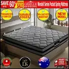 Giselle Bedding Double Mattress Bed Size Medium Firm Foam Pocket Spring 22cm....