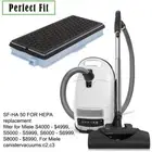 High Efficiency Filters for Miele S8340 Compact C1 C2 C3 Vacuum Cleaners