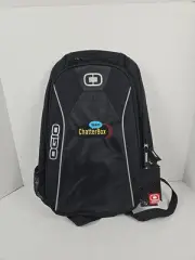 Ogio Laptop Black Backpack w/ "team chatterbox" Embroidered Logo - NWT