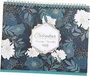 DOITOOL Academic Year Desk Calendar with Daily Planner Flip Standing Calendar for Office Home School Use Ample Writing Space for Plans Appointments January to December