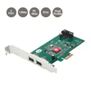 SIIG DP 2-Port FireWire PCIe Card Adapter Add-On (NN-E20211-S1)
