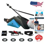 Portable Lumbar Traction Device with Negative G-Force Technology - 230 lbs Max