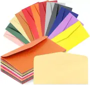 36Pcs 4.3 X 8.7 Inches / 22 X 11Cm Colorful Glitter Envelopes Bulk, 12 Assorted