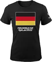 Outerstuff Women's FIFA World Cup Flag Prime Short Sleeve Tee