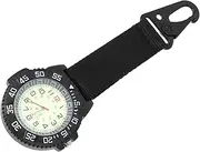 [WOFASHPURET] Sports Pocket Watch Carabiner Hiking Watch Backpacker Hanging Watch Ladies Watches Chain Mountaineering Clip Watch Watches for Nurses Mountaineering Watch Phone Nylon