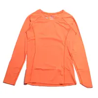 在飛比找Yahoo奇摩購物中心優惠-AIRWALK 長袖 橘色 吸排 防曬 運動 緊身長袖 女 