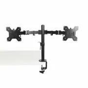 Ozoffer Dual HD LED Desk Mount Monitor Stand 2 Arm Display Bracket LCD Screen TV Holderp