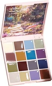 Gel Nail Polish Palette,16-Colors Nail Cream Gel Polish Palette | Manicure Palette Tiny Solid Nail Gel Polish Glue for Women Girls Home Salon