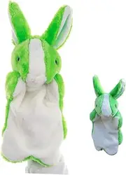 Rabbit Hand Puppet Plush Toys for Boys and Girls Storytelling Puppet Interactive Play Toy Party Favor
