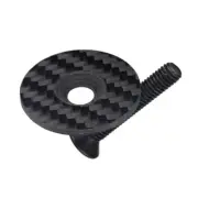 Lightweight Carbon Fiber Headset Stem Cap Cover for 1 1/8 31 8mm MTB Road Forks