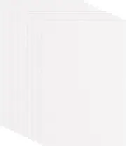 uxcell White Non Adhesive EVA Foam Sheet 12 x 8 Inch 2mm Thick EVA Felt, 10 Pcs