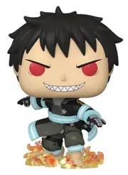 Pop! Funko 10cm Vinyl Fire Force Shinra w/ Fire #981 Collectable Figurine Toy