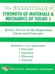 The Essentials of Strength of Materials and Mechanics of Solids I