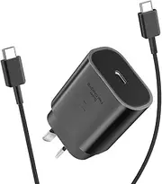 25W Super Fast Charger for Samsung,Ueiieeh USB C Fast Charger and 6FT USB C to C Fast Charging Cable for Samsung Galaxy S23/S22/S21/S21+/S21 Ultra/S20/S20+/S20 Ultra/Note 20/Note 20 Ultra/Z Fold 4/3