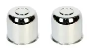Excalibur 482EZ Chrome Center Cap - 4.82 Inch Diameter with Plug