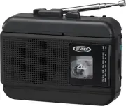 Lightweight Cassette Player Recorder with AM/FM Radio - One-Touch Audio Capture